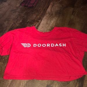 thrifted doordash shirt